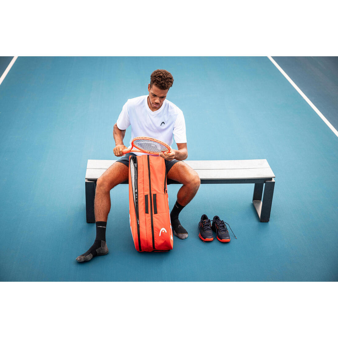 Raquette de tennis adulte, Head Radical MP 2025 300g orange.
