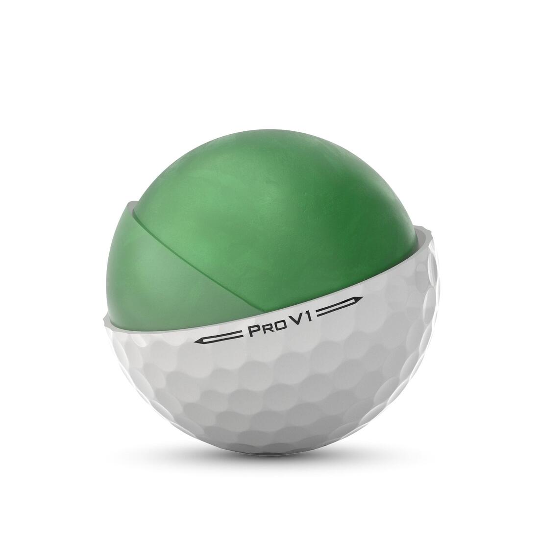 Balles golf x12 - TITLEIST Pro V1 blanc