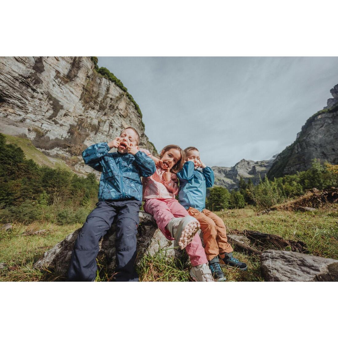 Pantalon de randonnée modulable enfant - MH500 KID 2-6 ANS
