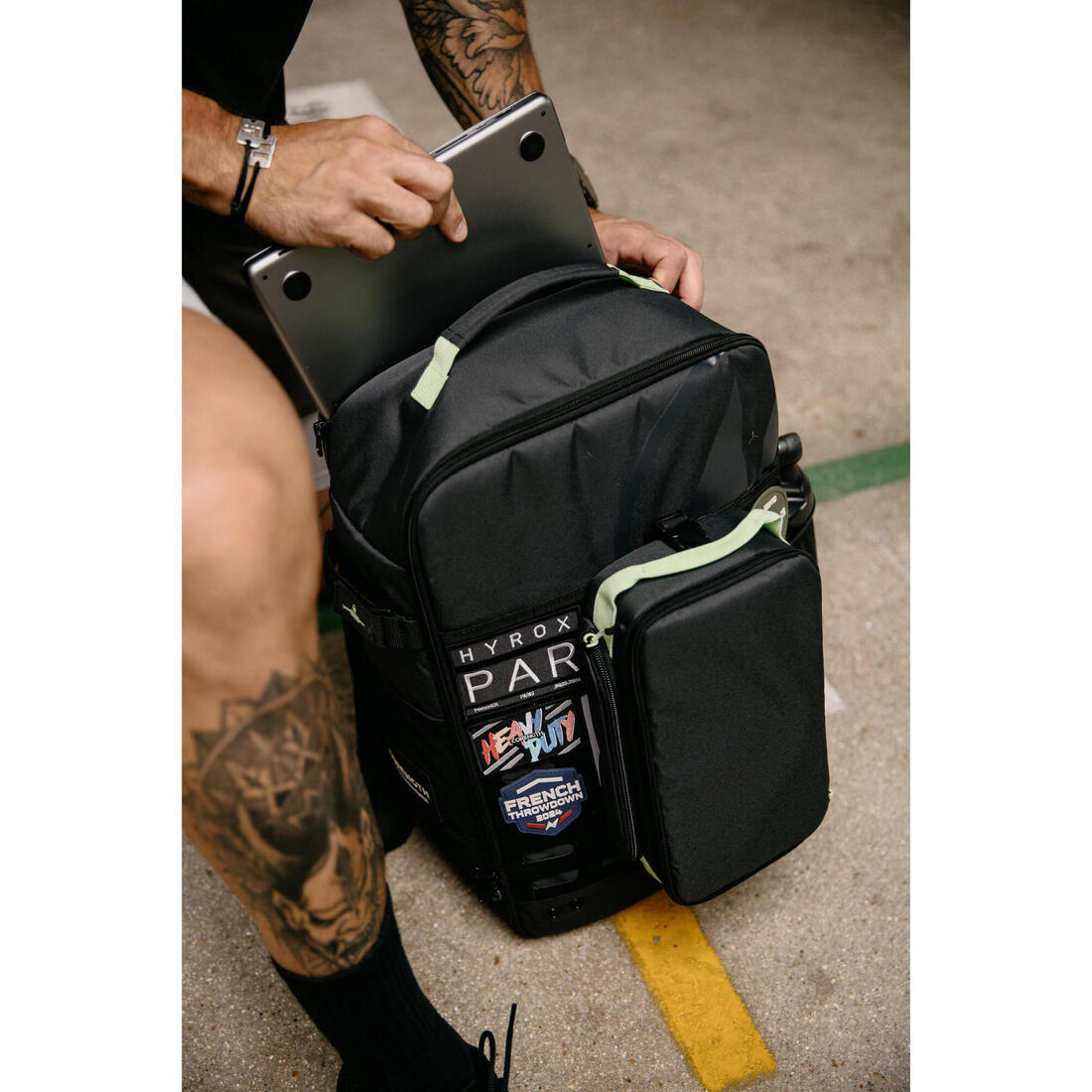 Sac à dos de sport 30L avec lunch box et poche pour ordinateur