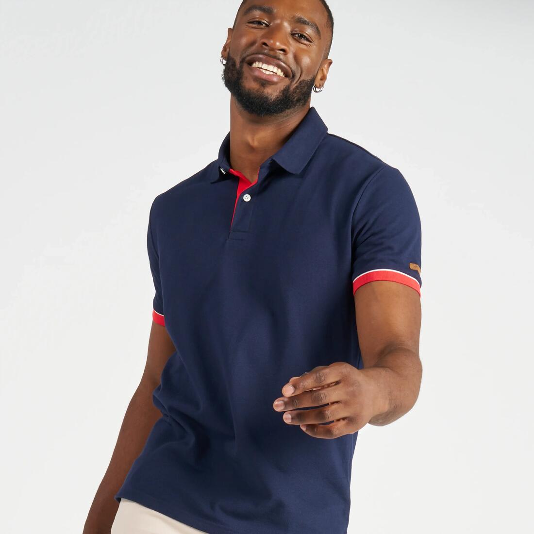 Polo manches courtes de voile homme,100