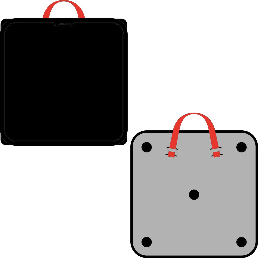 PLAQUE POUR JEU DE PALETS 45x45 cm