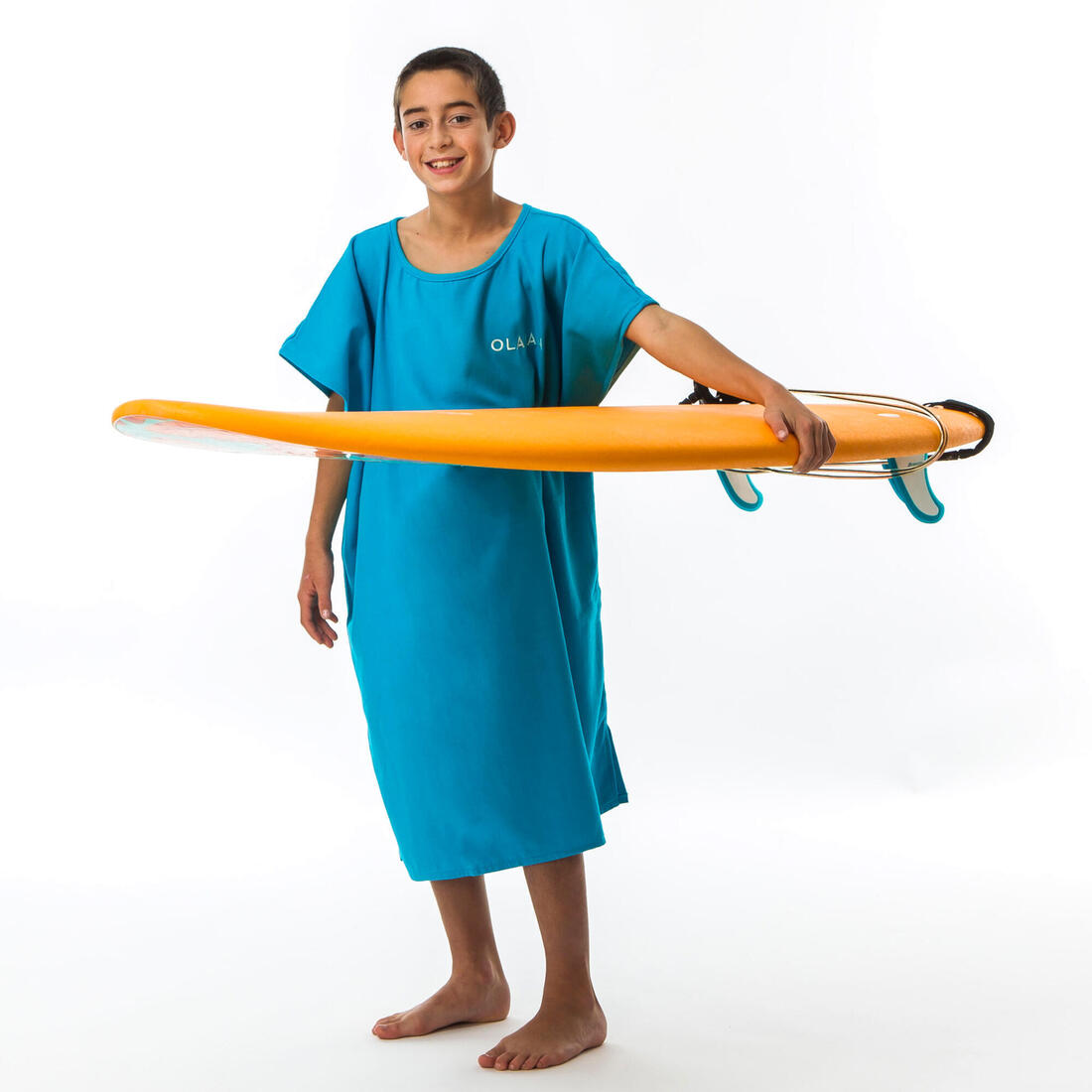 Poncho surf Enfant - 100 bleu