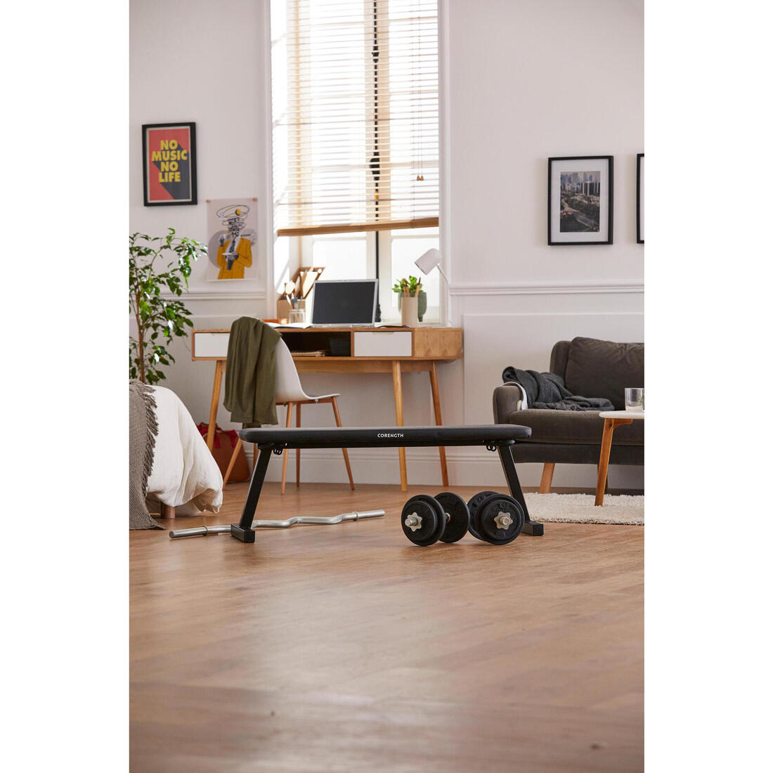 Banc de musculation pliable - bench 100