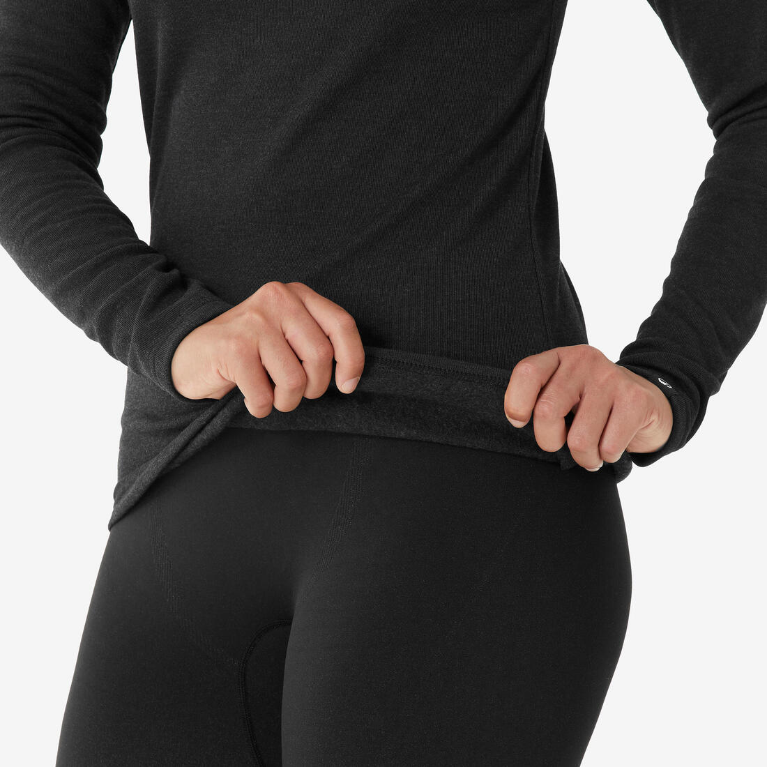 Sous-vêtement thermique de ski chaud et confort femme, BL100 haut