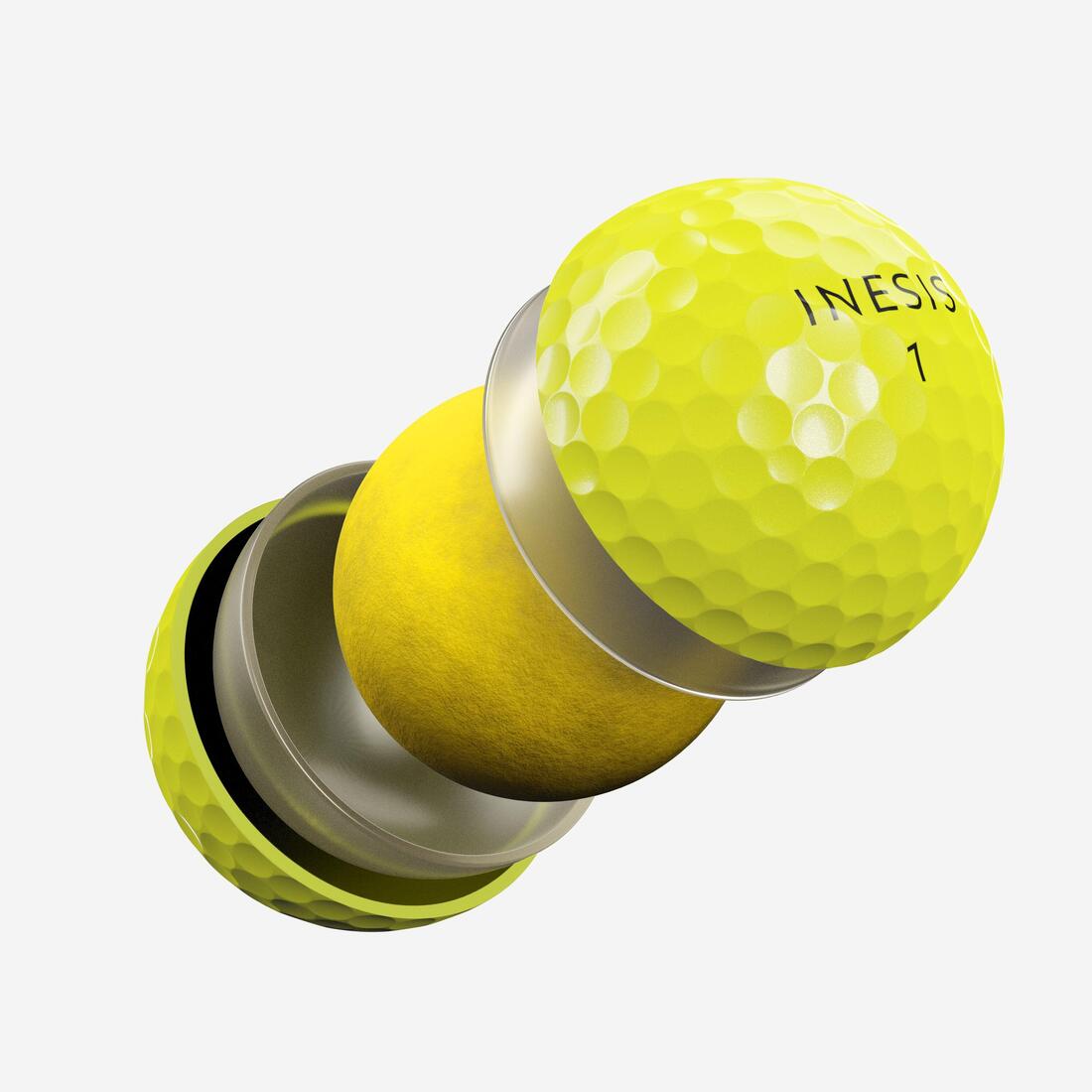 Balles golf x12 - INESIS Tour 900