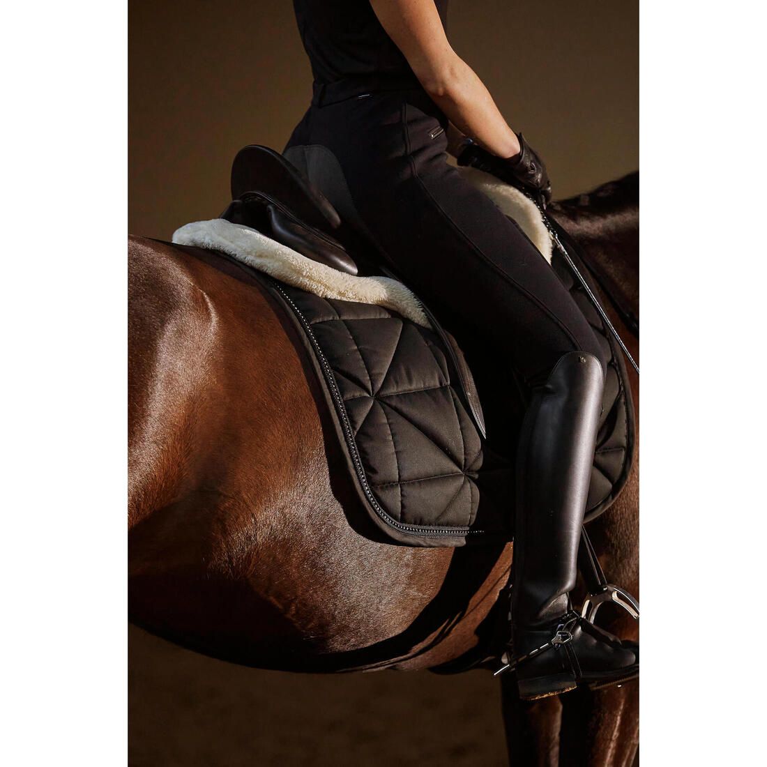 Amortisseur cheval mouton noir 900