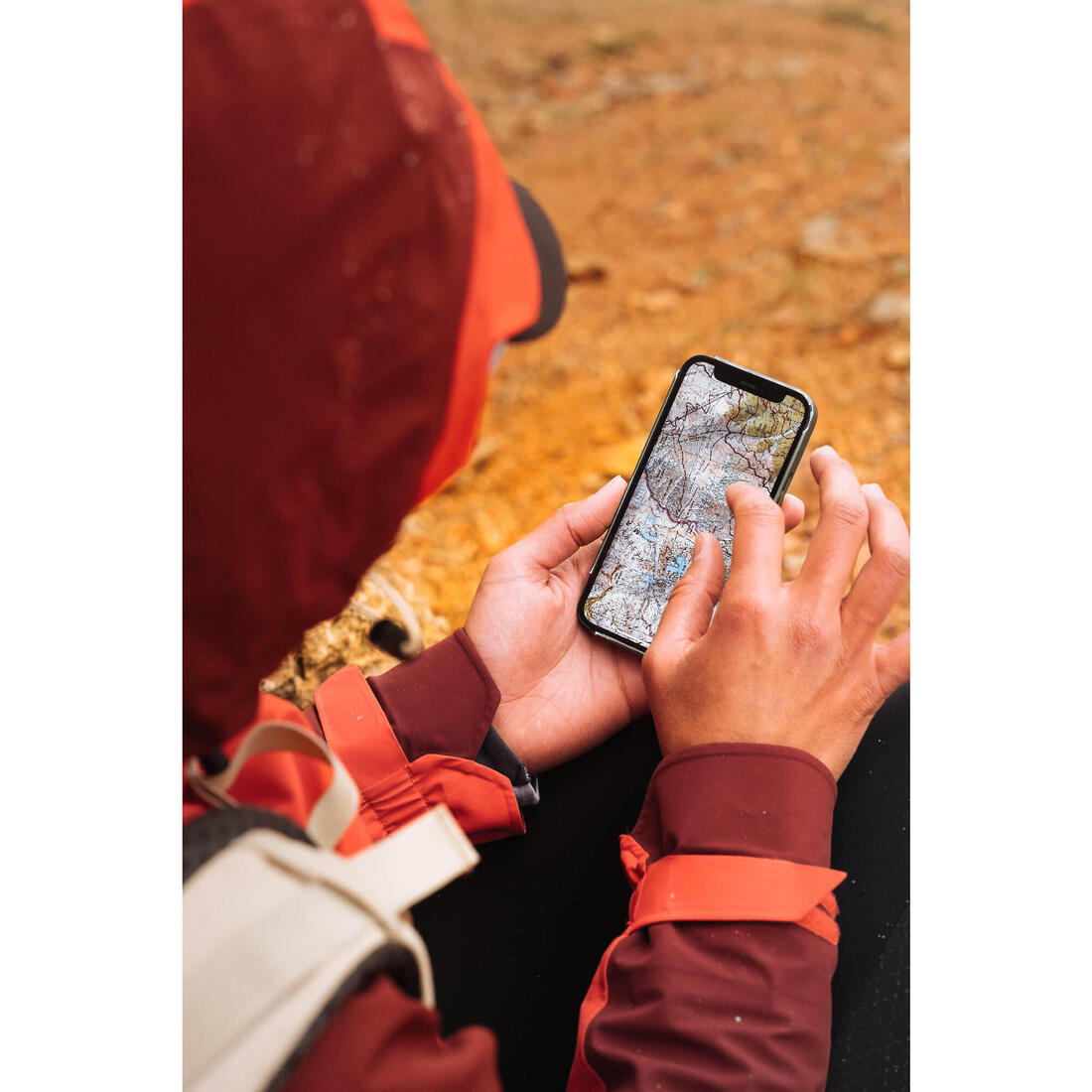 Veste imperméable de randonnée montagne - MH500 Femme