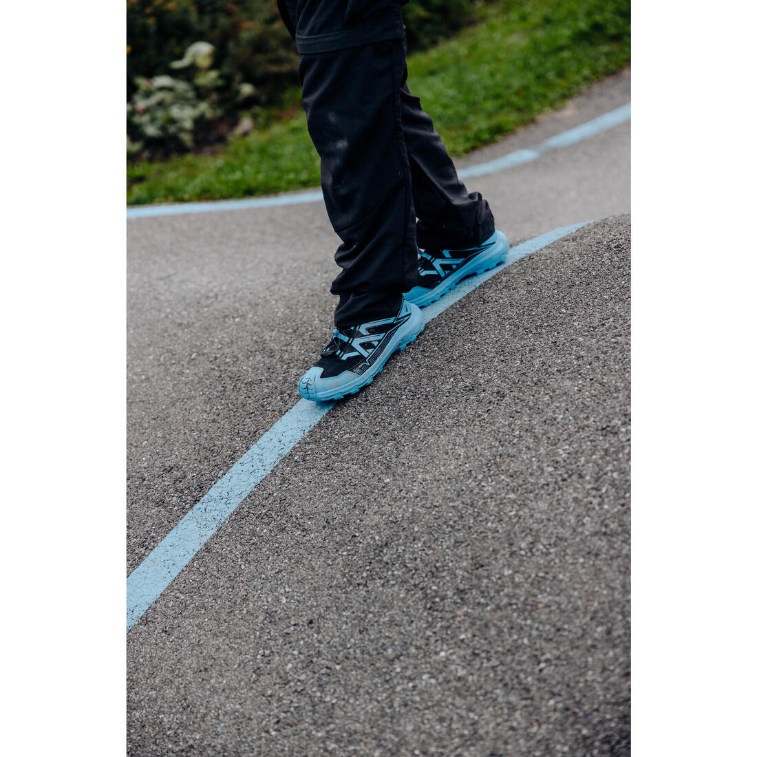 Chaussures de randonnée imperméables enfant du 35 au 38, Crossrock lacets