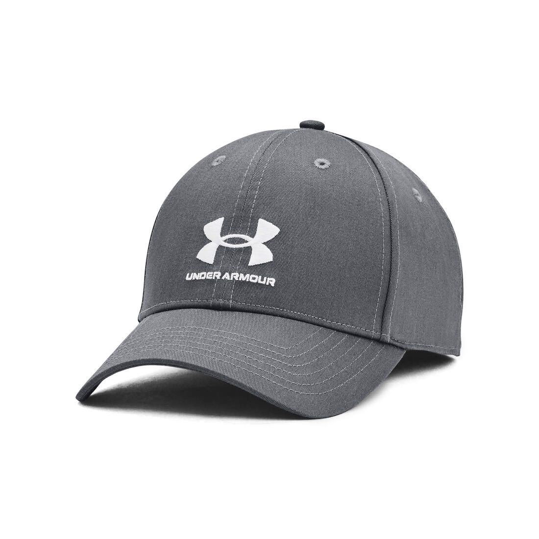 Casquette réglable de fitness homme, grise