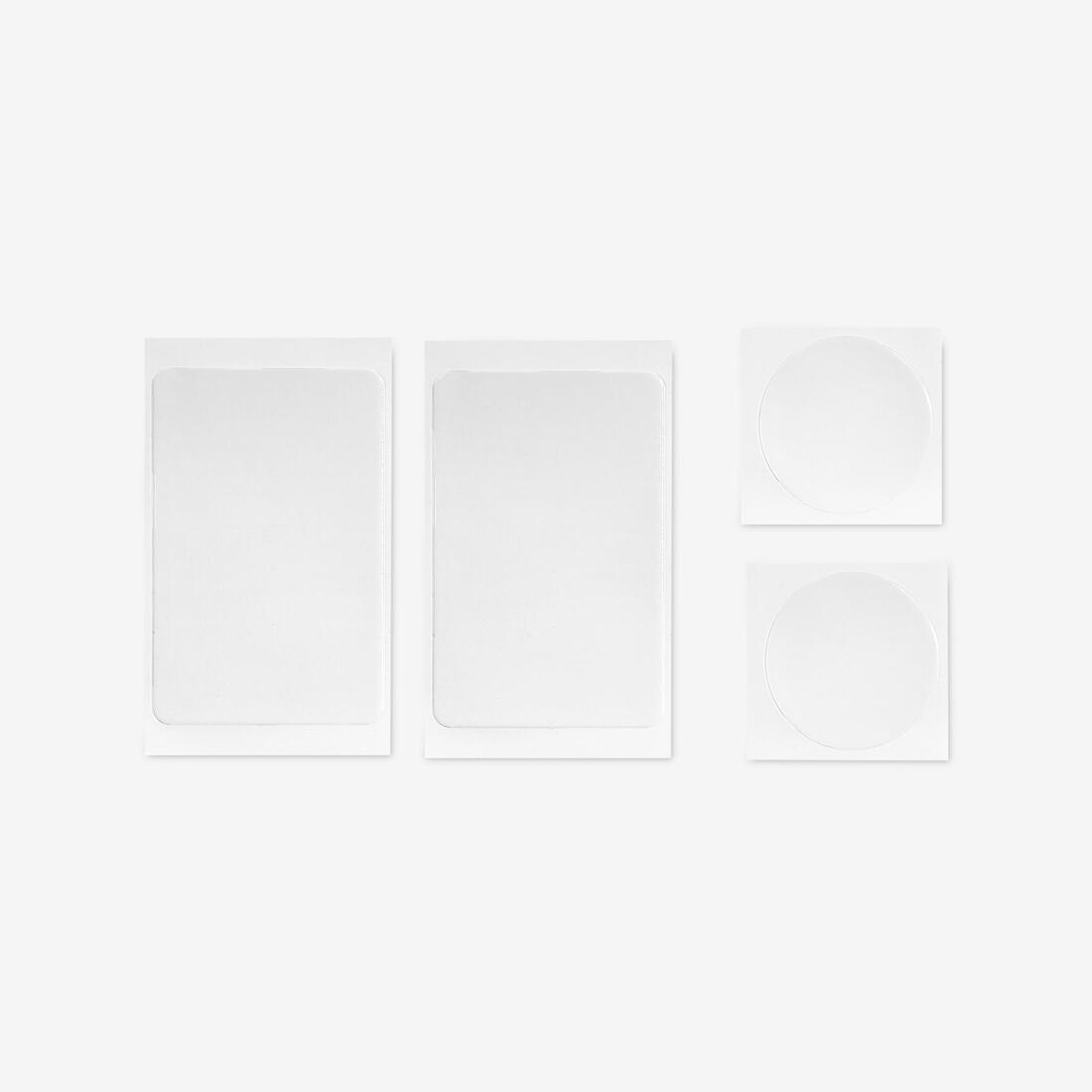 Patchs autocollants de réparation textile multi-usages, transparent