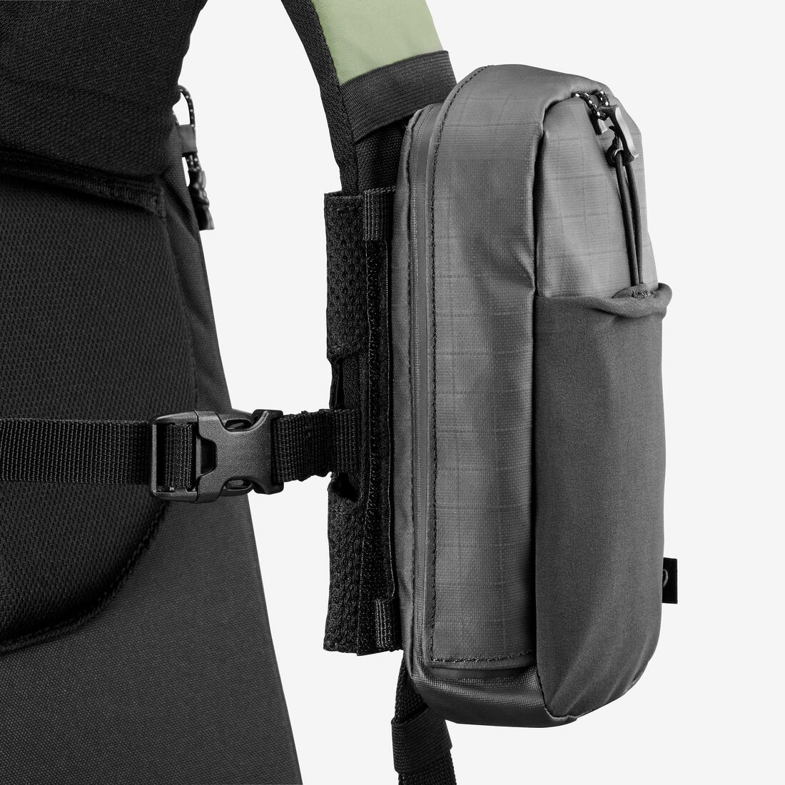 Pochette de sac à dos amovible et imperméable, Travel 500 noir