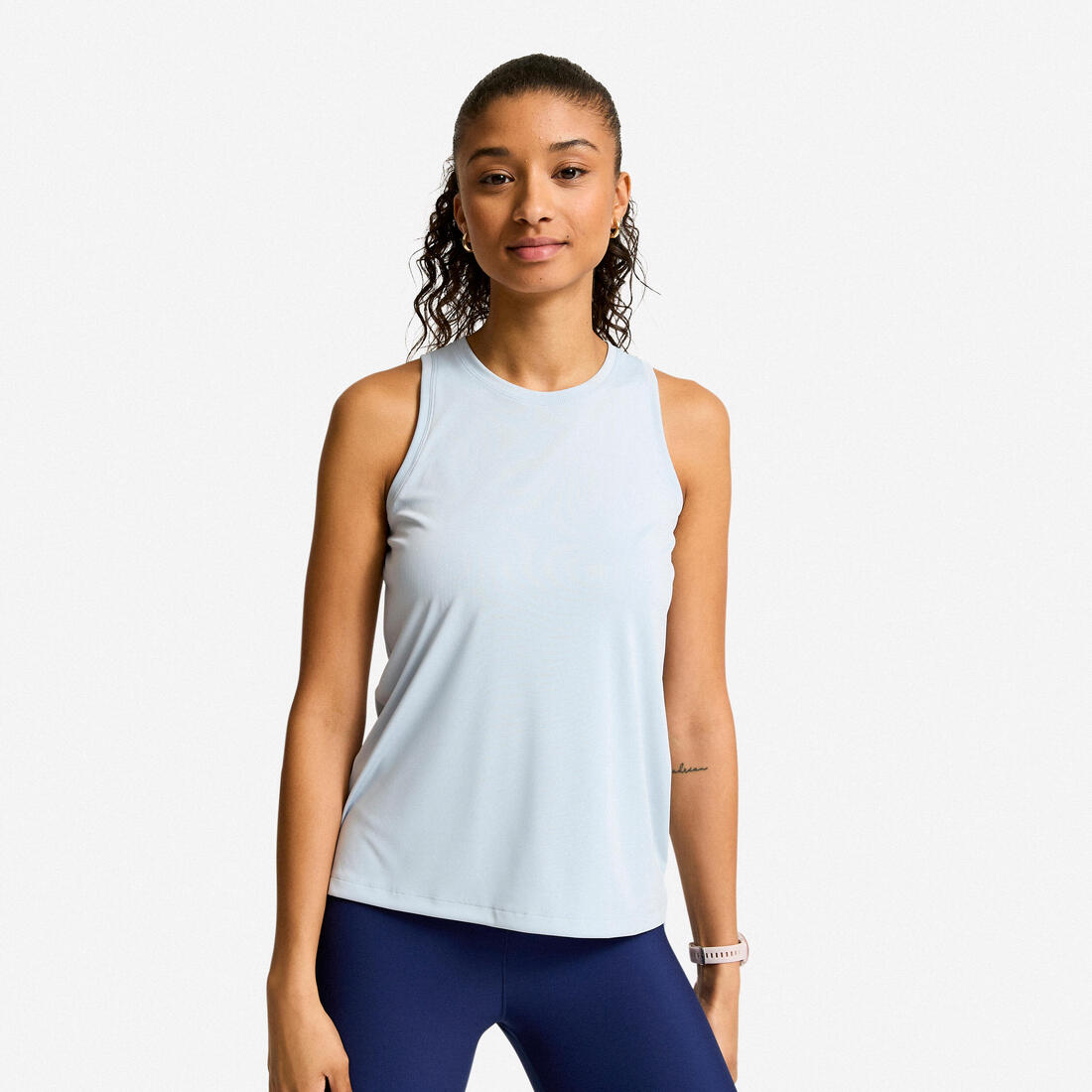 Débardeur de fitness coupe droite femme