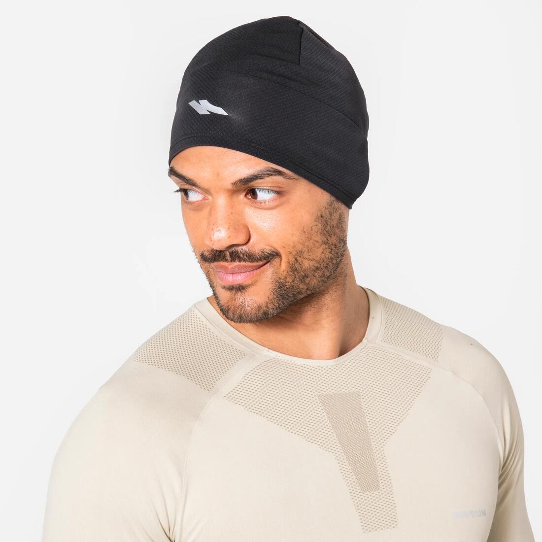 Bonnet running chaud adulte - kiprun warm+ V2