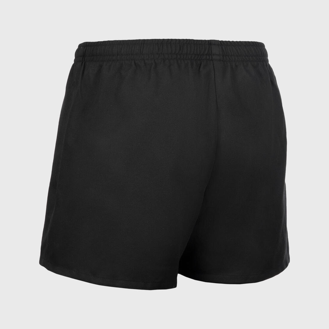 Short rugby adulte avec poches r100