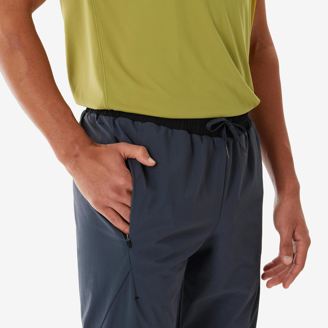 Pantalon de randonnée homme, MH500 Light foncé