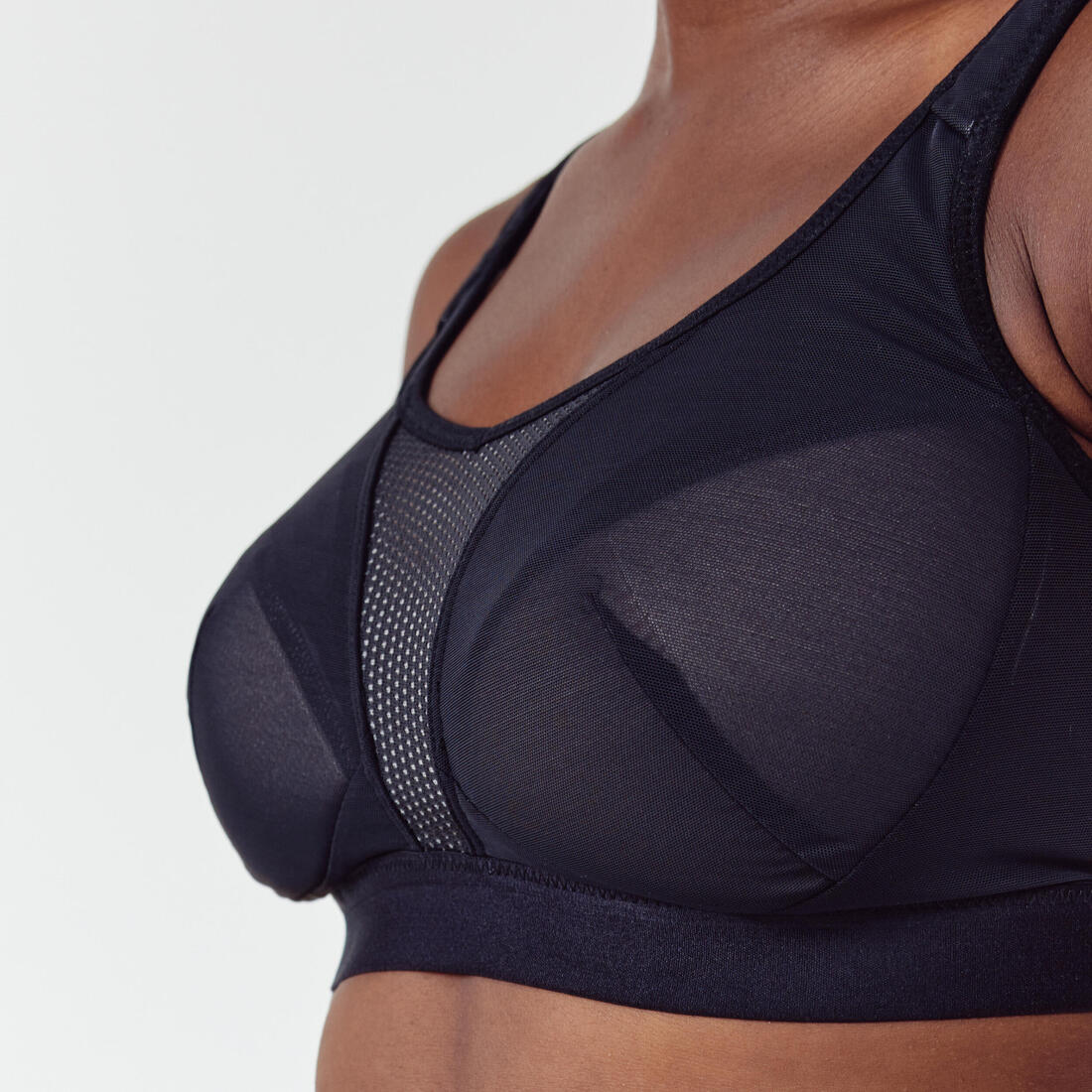 Brassière bretelles croisables maintien fort femme
