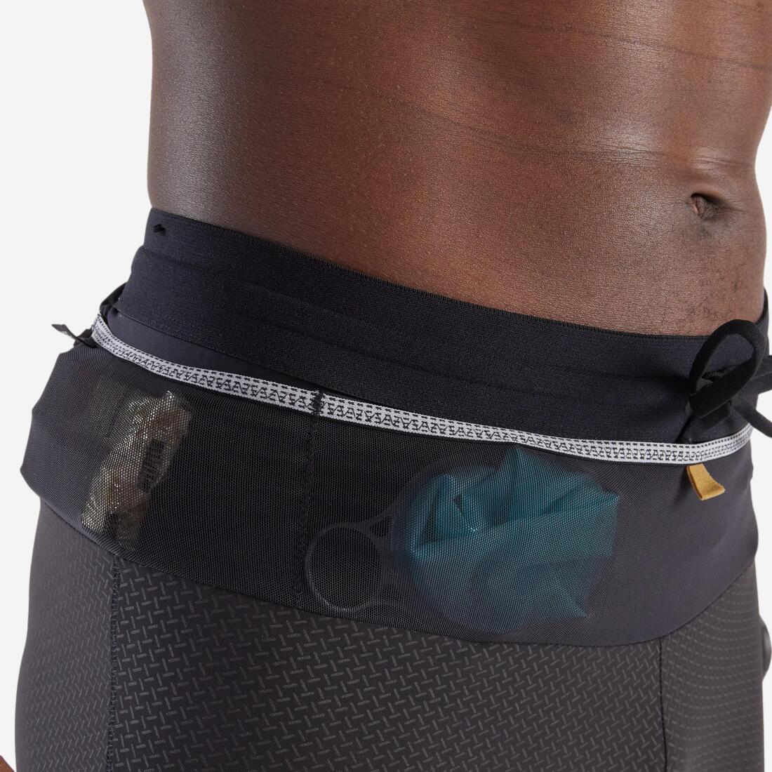 Cuissard de running / trail Homme longue distance - KIPRUN Run 900 Ultra Noir