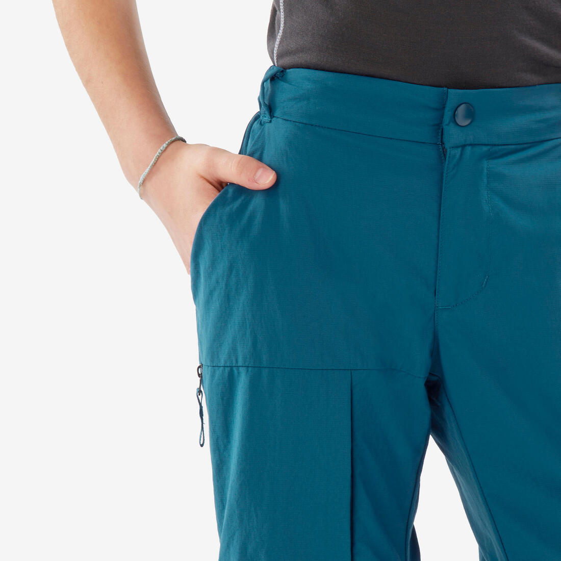 Pantalon modulable de randonnée enfant 7-15 ans, MH500