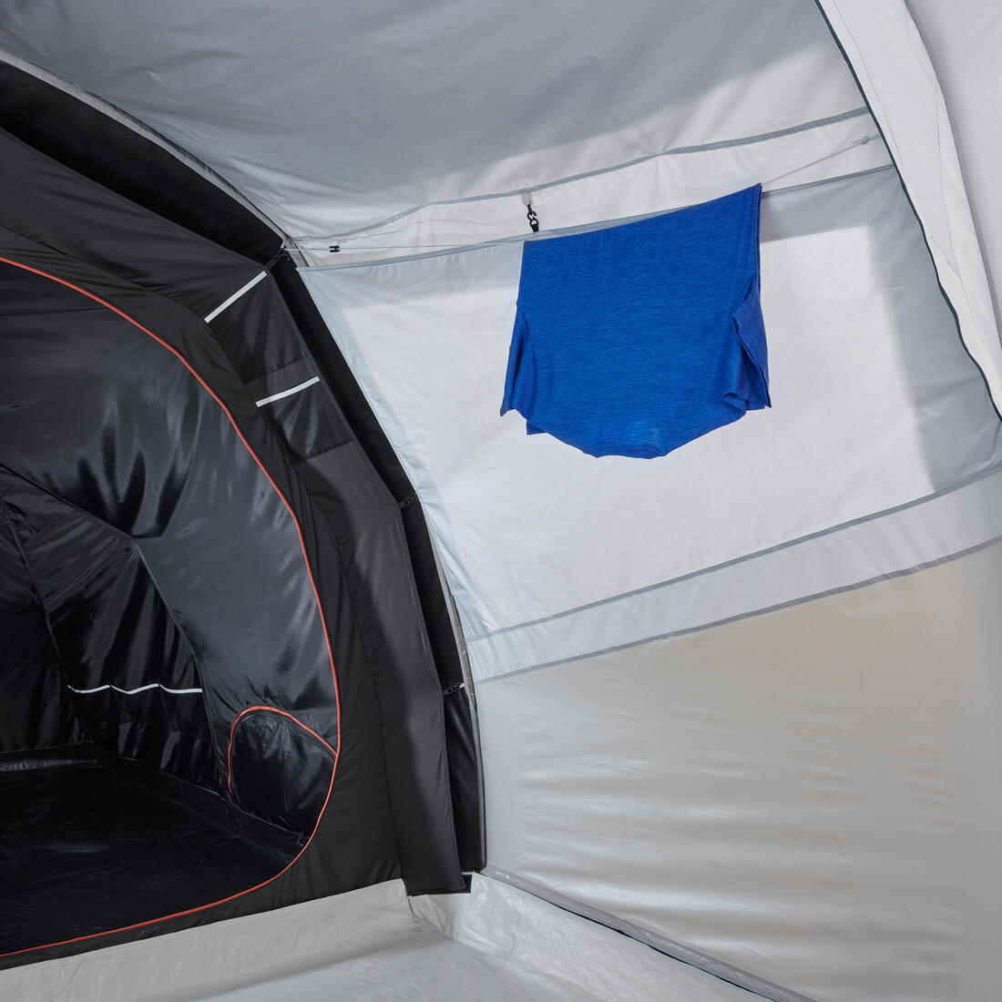 Tente de camping gonflable 5 places 2 chambres, Fresh & Black, Air Seconds 5.2