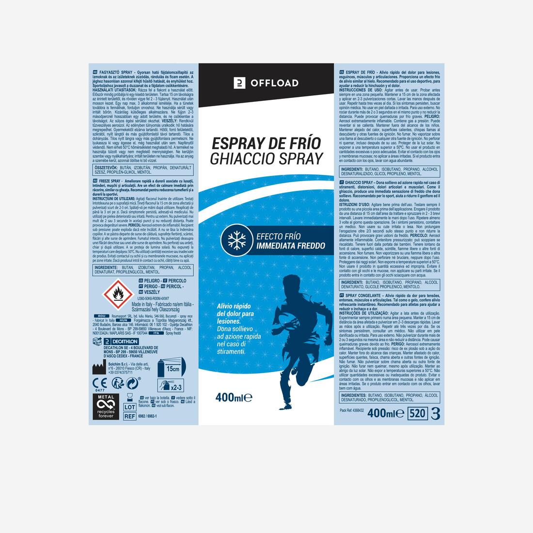 Spray froid - 400 ml