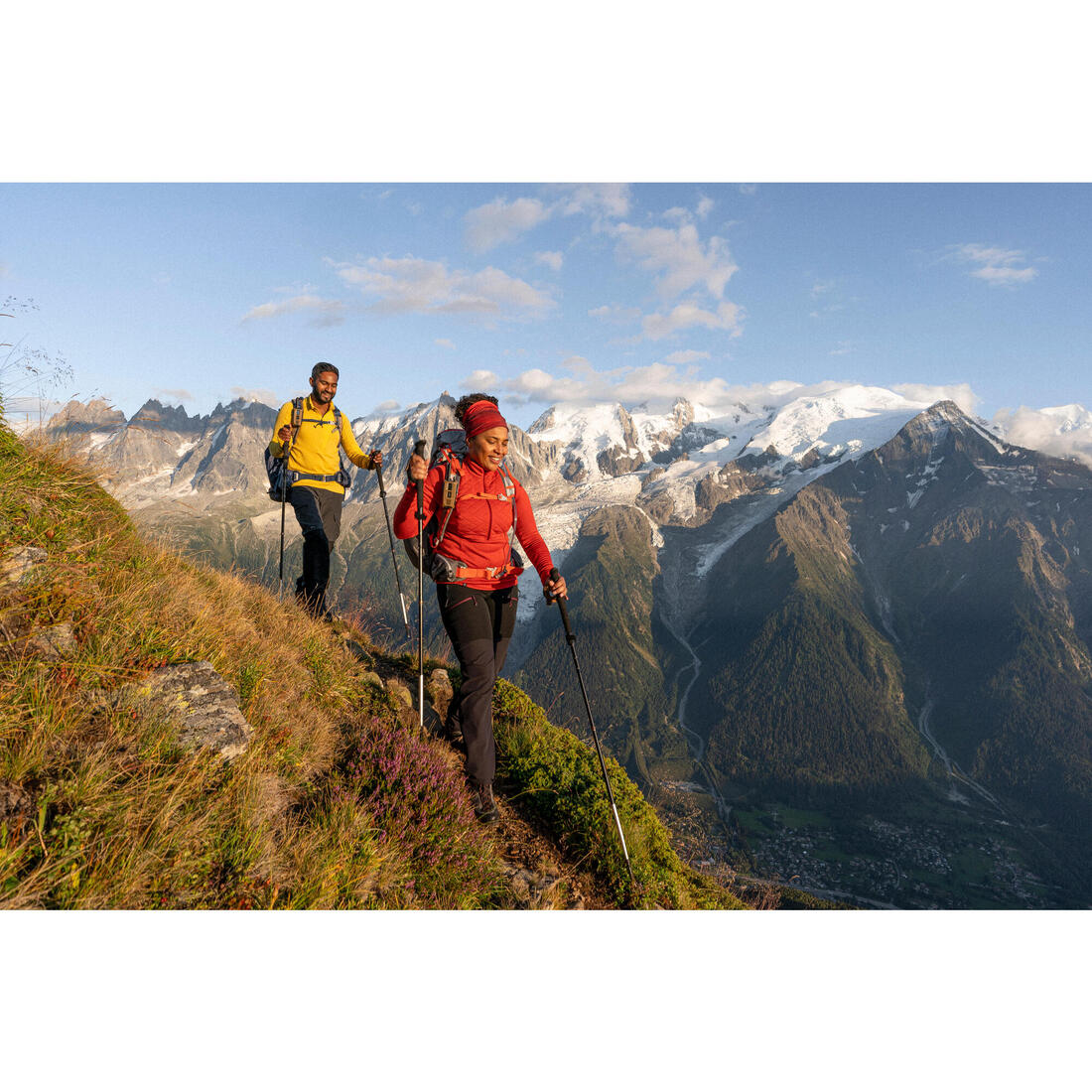 Pantalon déperlant de trek montagne - MT900 - Femme