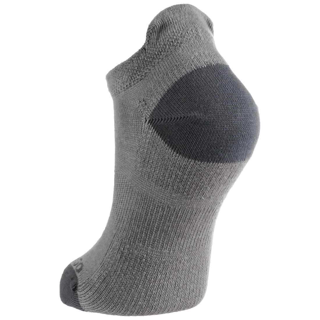 CHAUSSETTES TENNIS ENFANT BASSES ARTENGO RS 160 GRIS LOT DE 3
