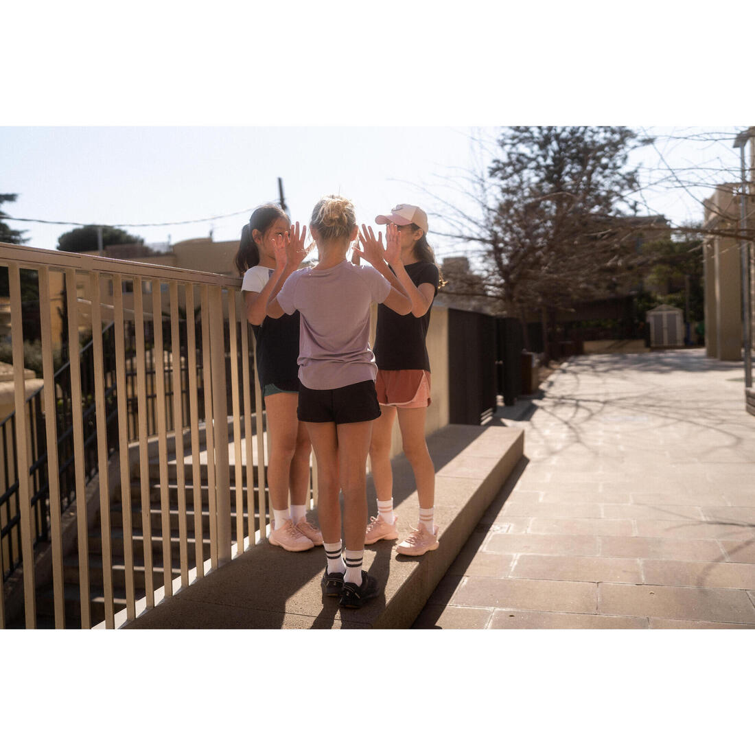 Short multisport respirant fille