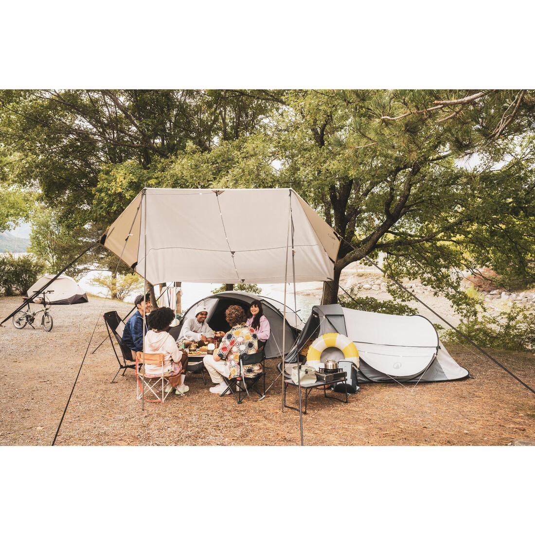 Tarp abri de camping multifonction, Fresh XL