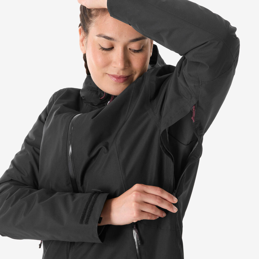 Veste 3en1 de randonnée hiver -8° femme, MH500 3en1