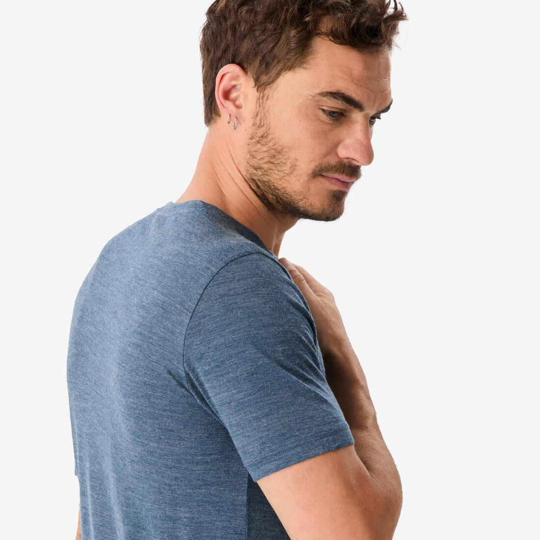 T-shirt manches courtes de trek en laine mérinos homme, Merino Fresh