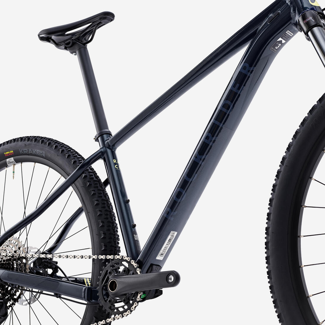 Vélo VTT XC semi-rigide 29" cadre aluminium, RACE 500 bleu