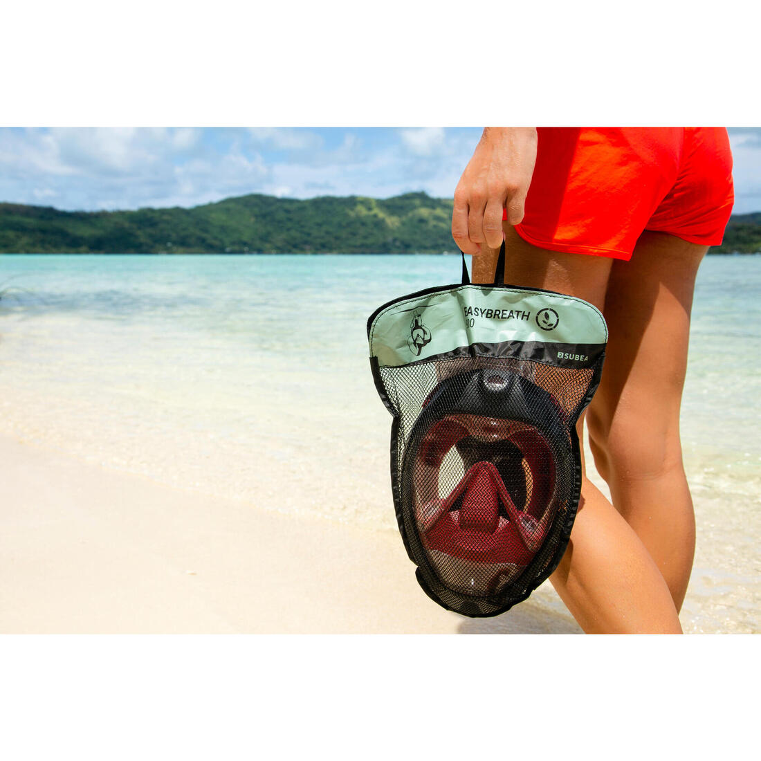 Masque snorkeling immersion Easybreath 900 > 10 ans