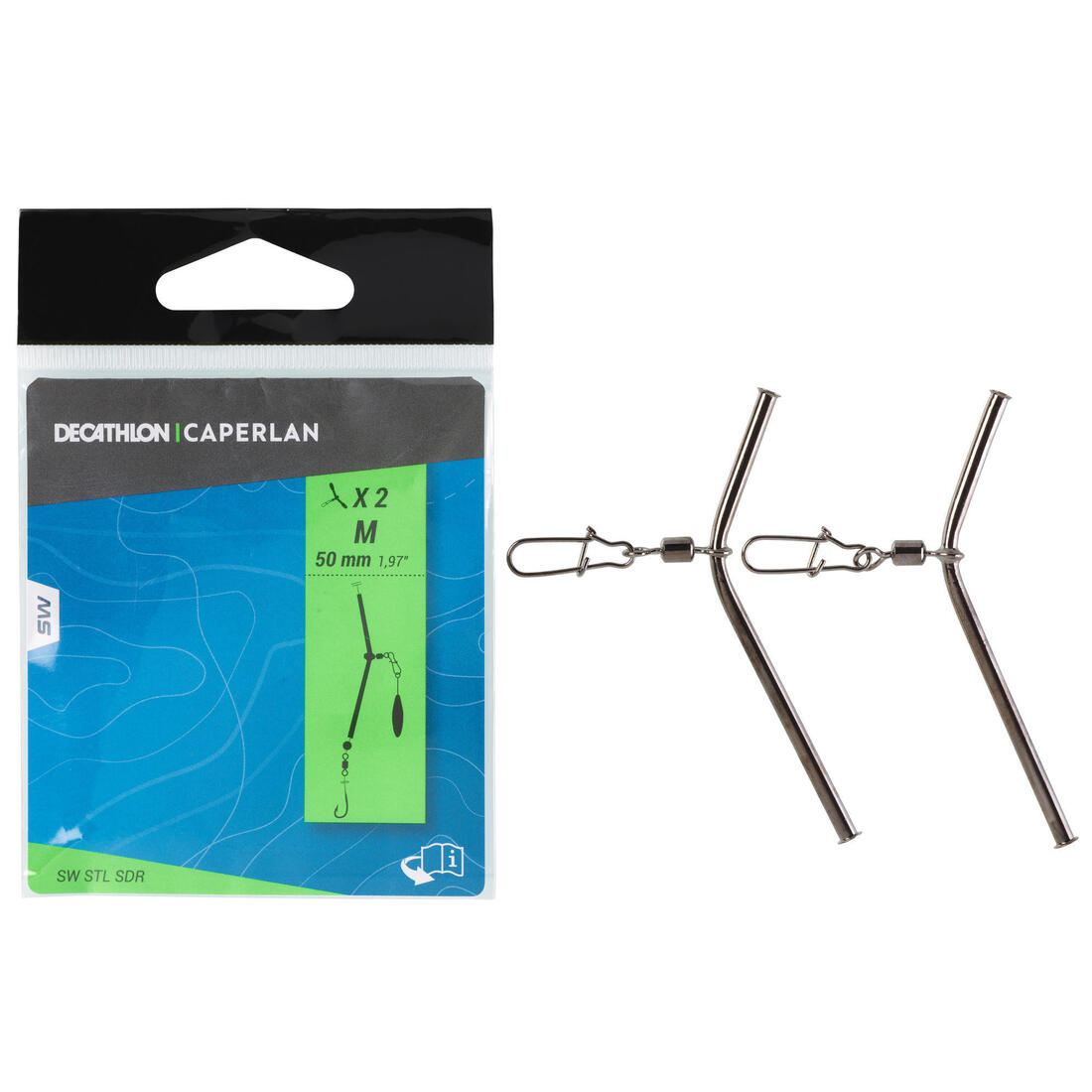 Anti tangle Acier M en surfcasting