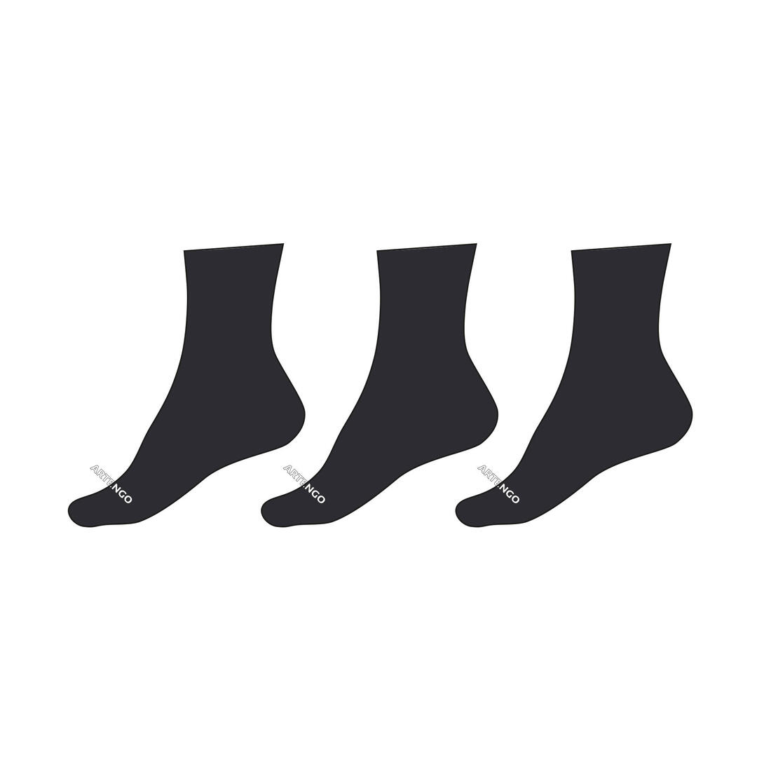 CHAUSSETTES DE SPORT HAUTES RS 160 LOT DE 3