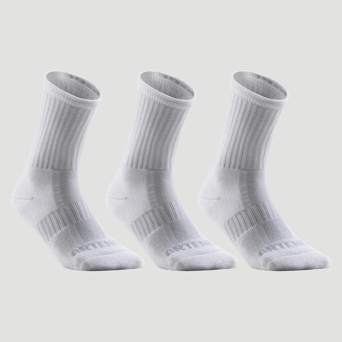 CHAUSSETTES DE TENNIS HAUTES DECATHLON RS 500 LOT DE 3