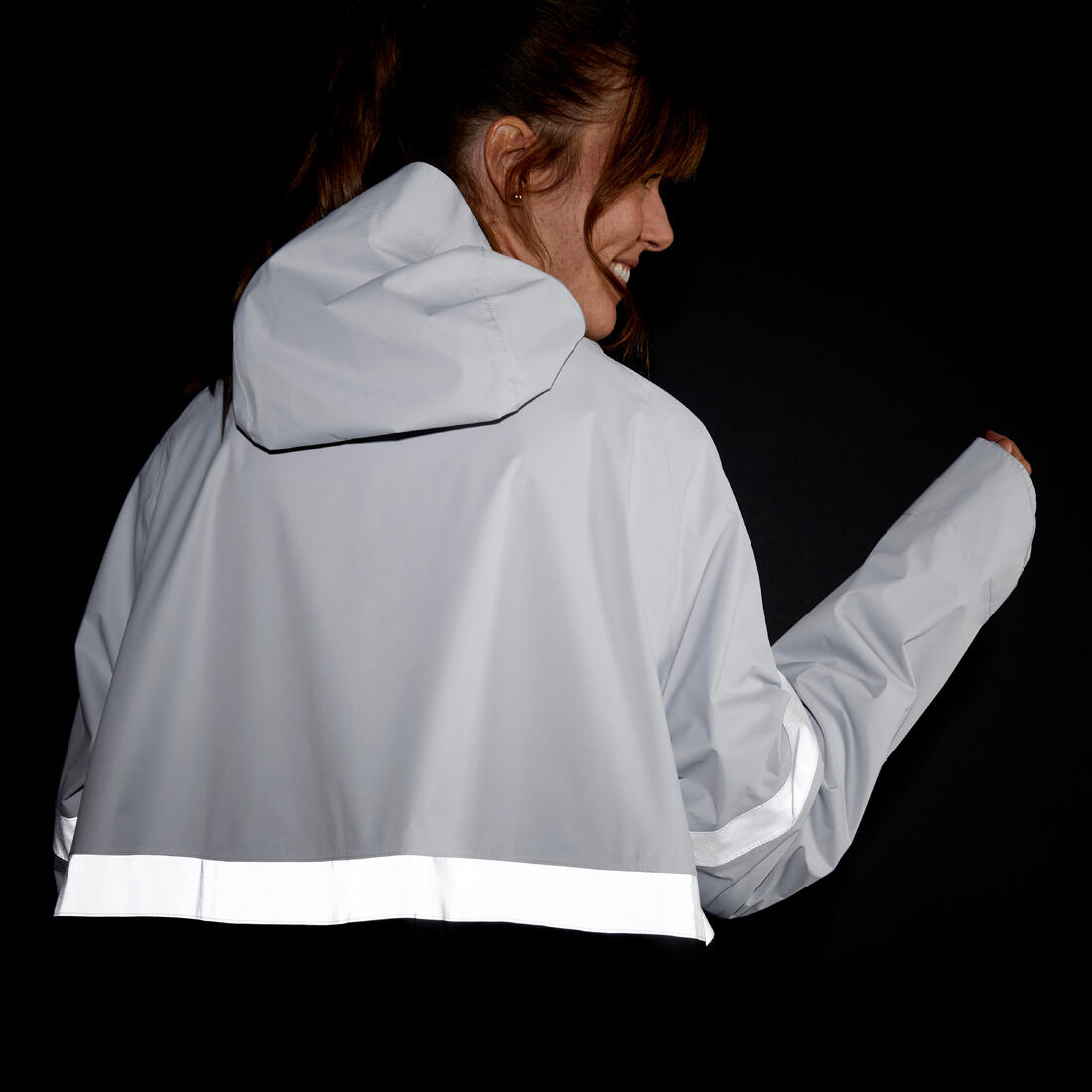 Poncho pluie vélo ville, visibilité de nuit, 540