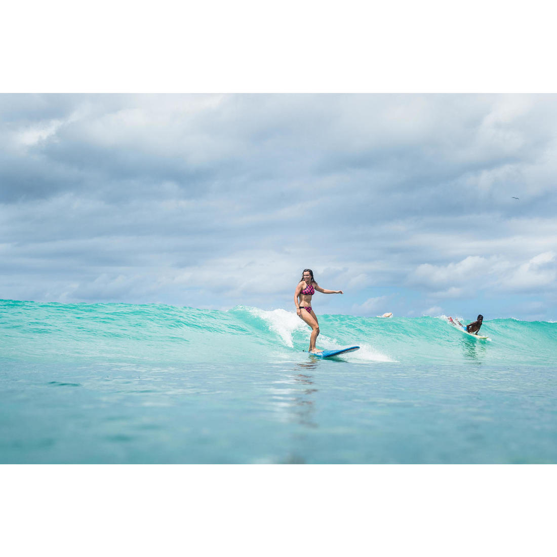 Haut de maillot de bain femme brassière de surf dos dégagé ANDREA KOGA MALDIVES