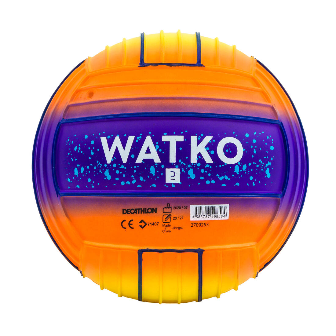 Grip ballon piscine adherent bleu