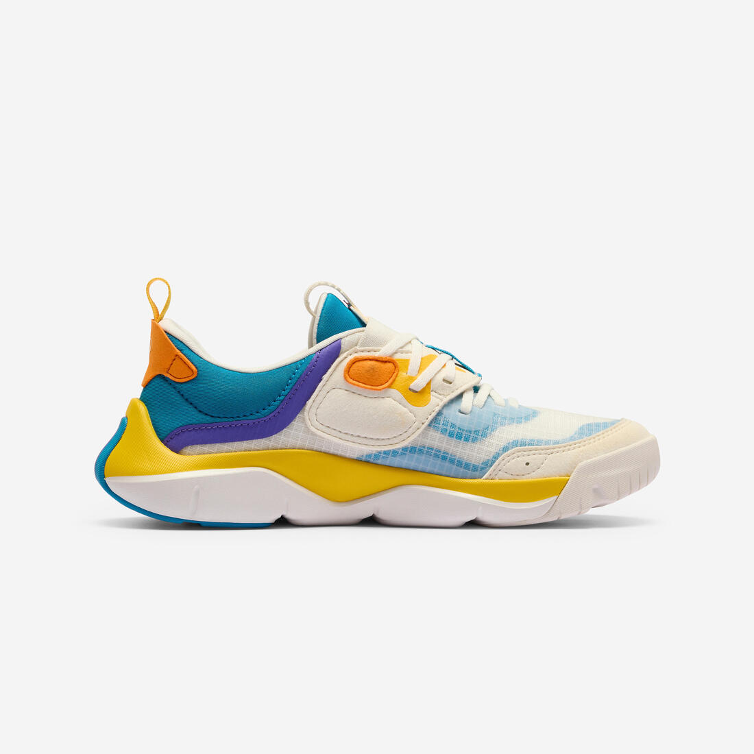 Chaussures de sport à scratch faciles à enfiler enfant,Playful City multicoclore