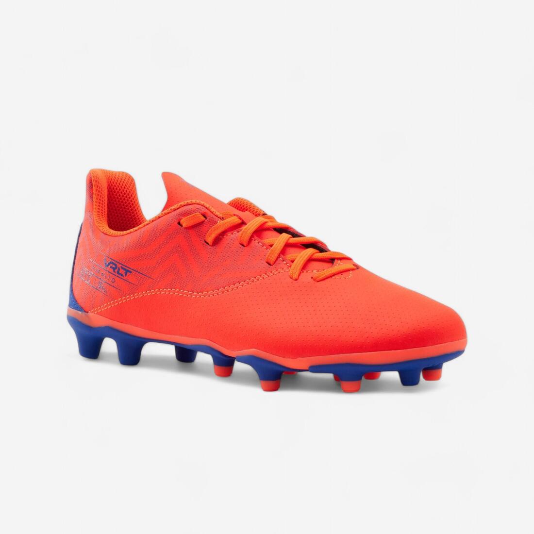 CHAUSSURES DE FOOTBALL ENFANT A LACETS VIRALTO I FG NEBULA