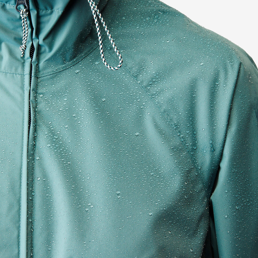 Veste de randonnée imperméable femme, Raincut Longue