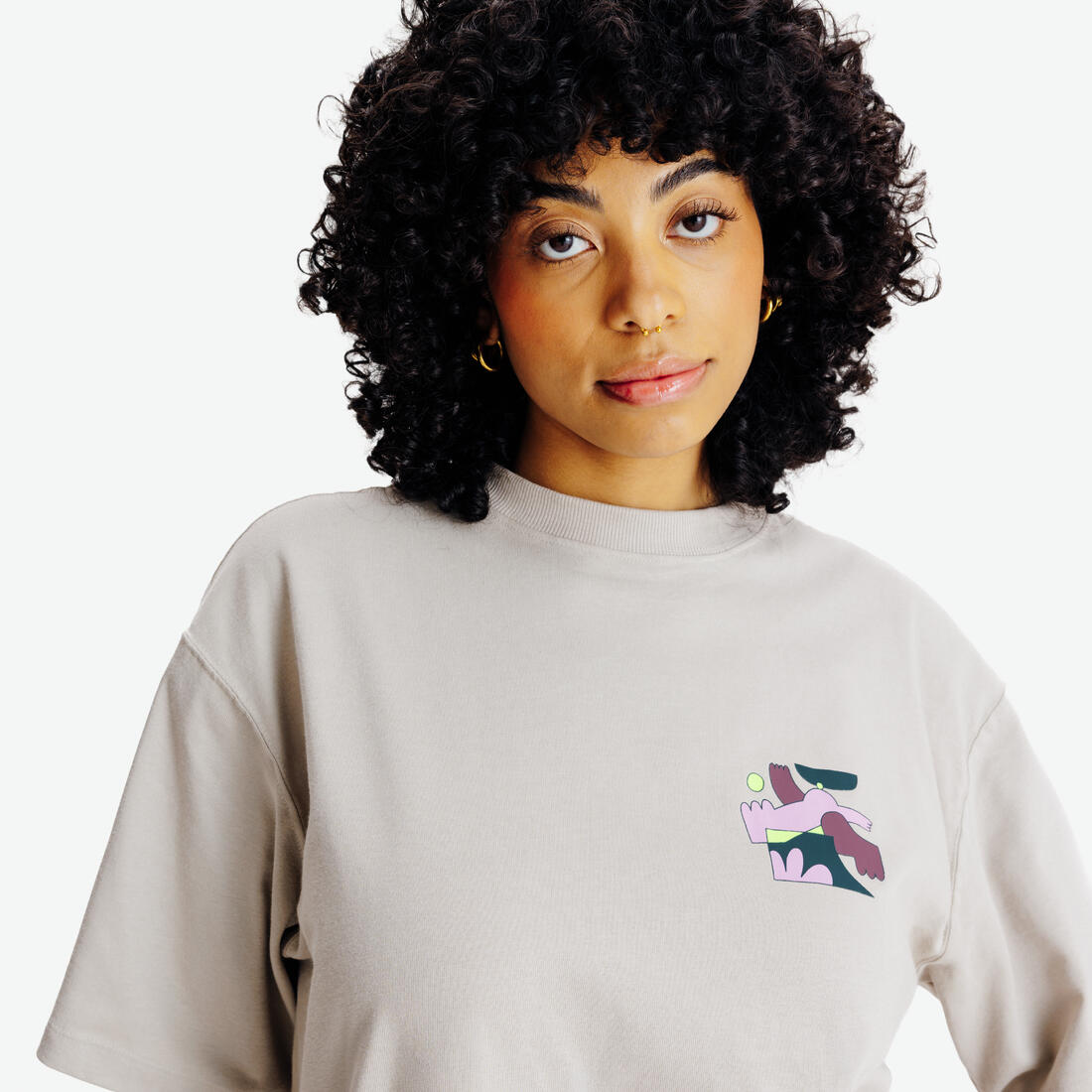 T-shirt graphique mixte