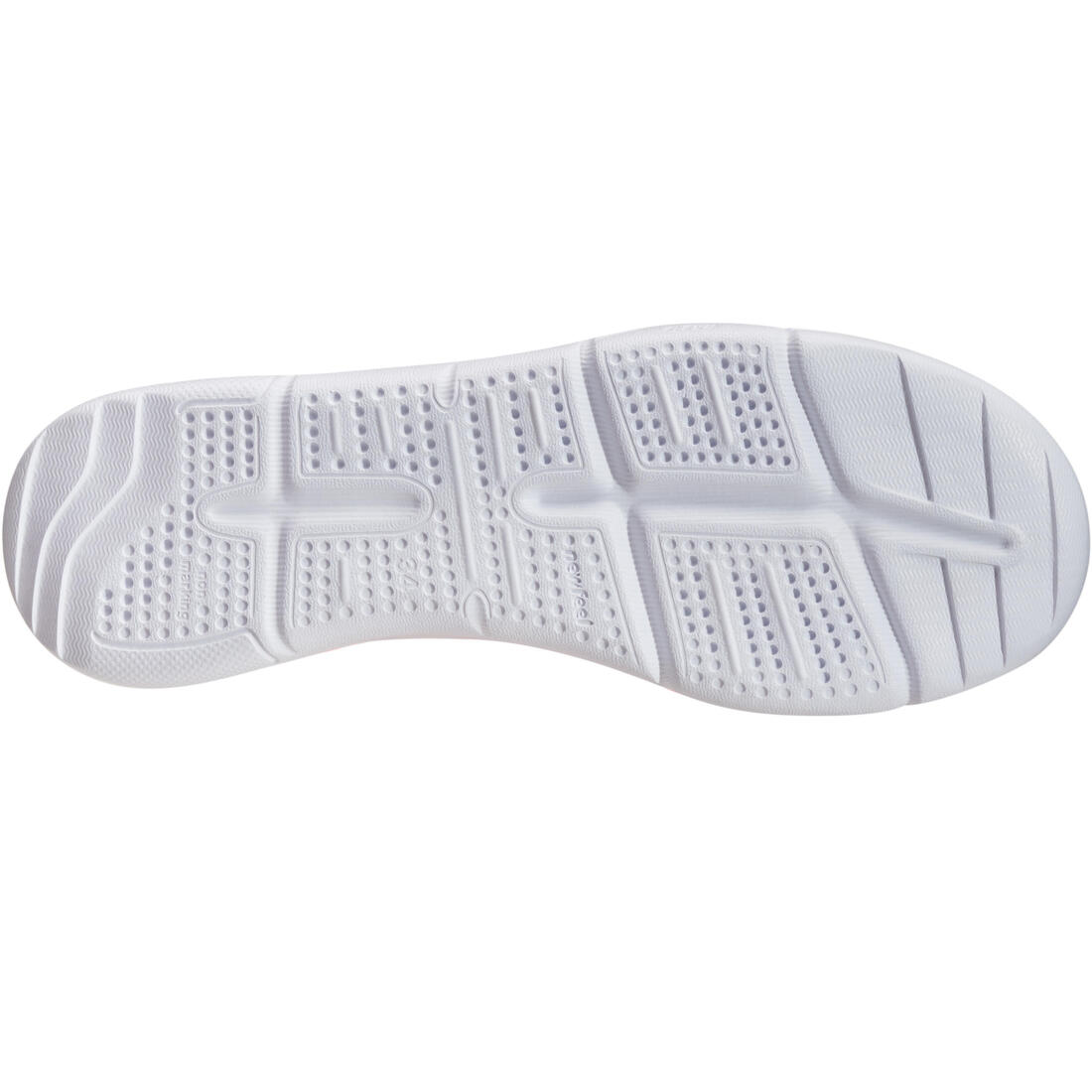 Ballerines à scratch enfant - PW 160 BR'EASY JR corail du 28 au 39