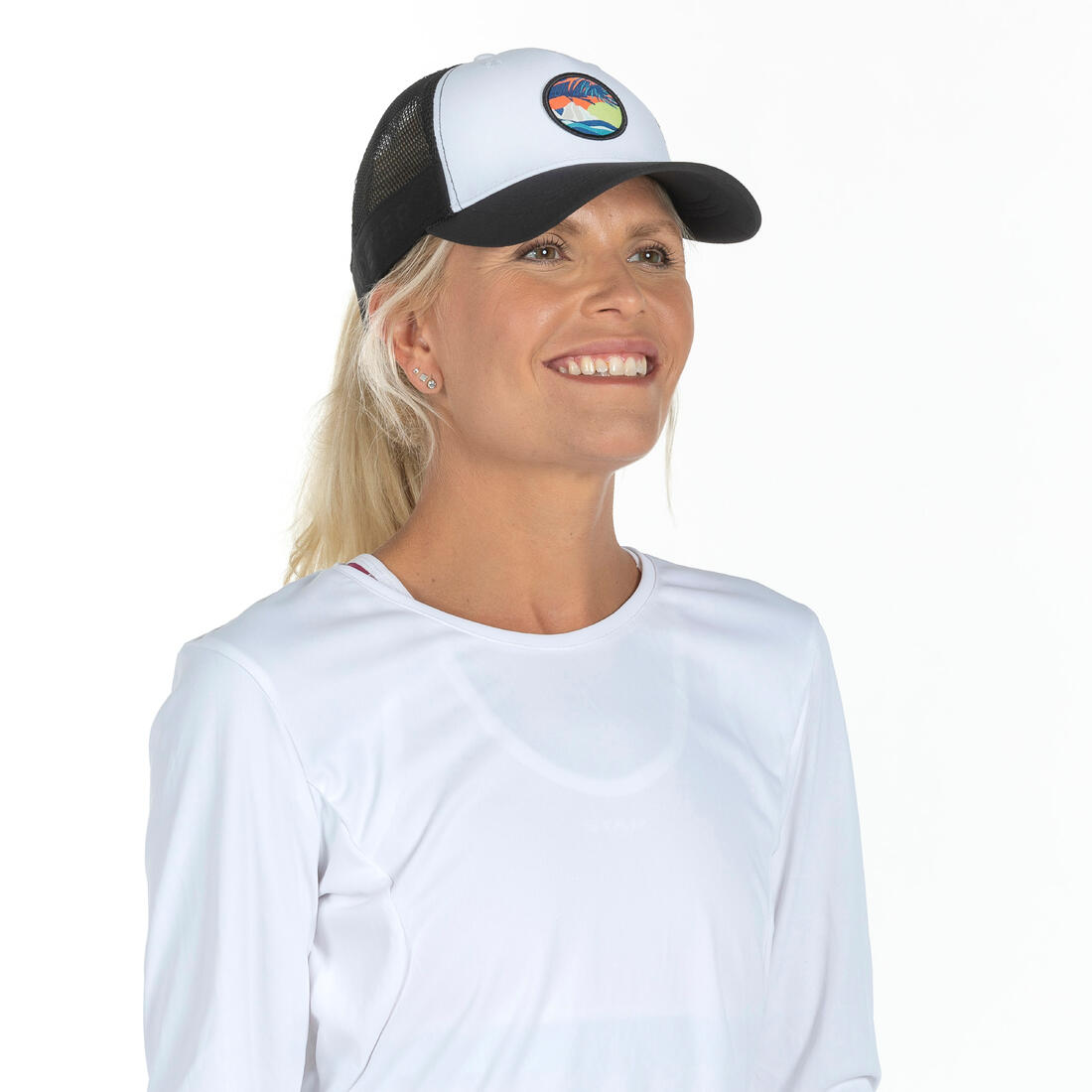 Casquette de Beach Style trucker adulte Rose Bleue