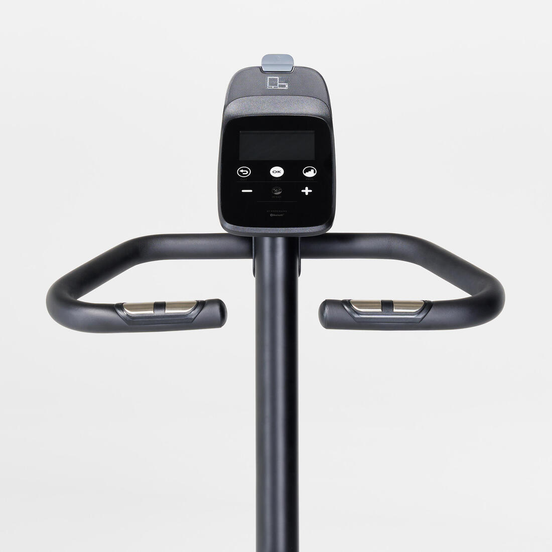 Vélo d'appartement avec résistance motorisée, EB140 B, garanti par Decathlon