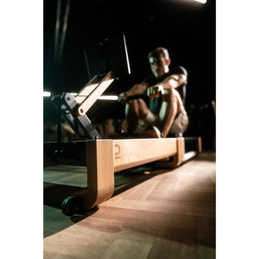 Rameur banc woodrower 3 en 1, auto-alimenté, connecté et garanti par Decathlon