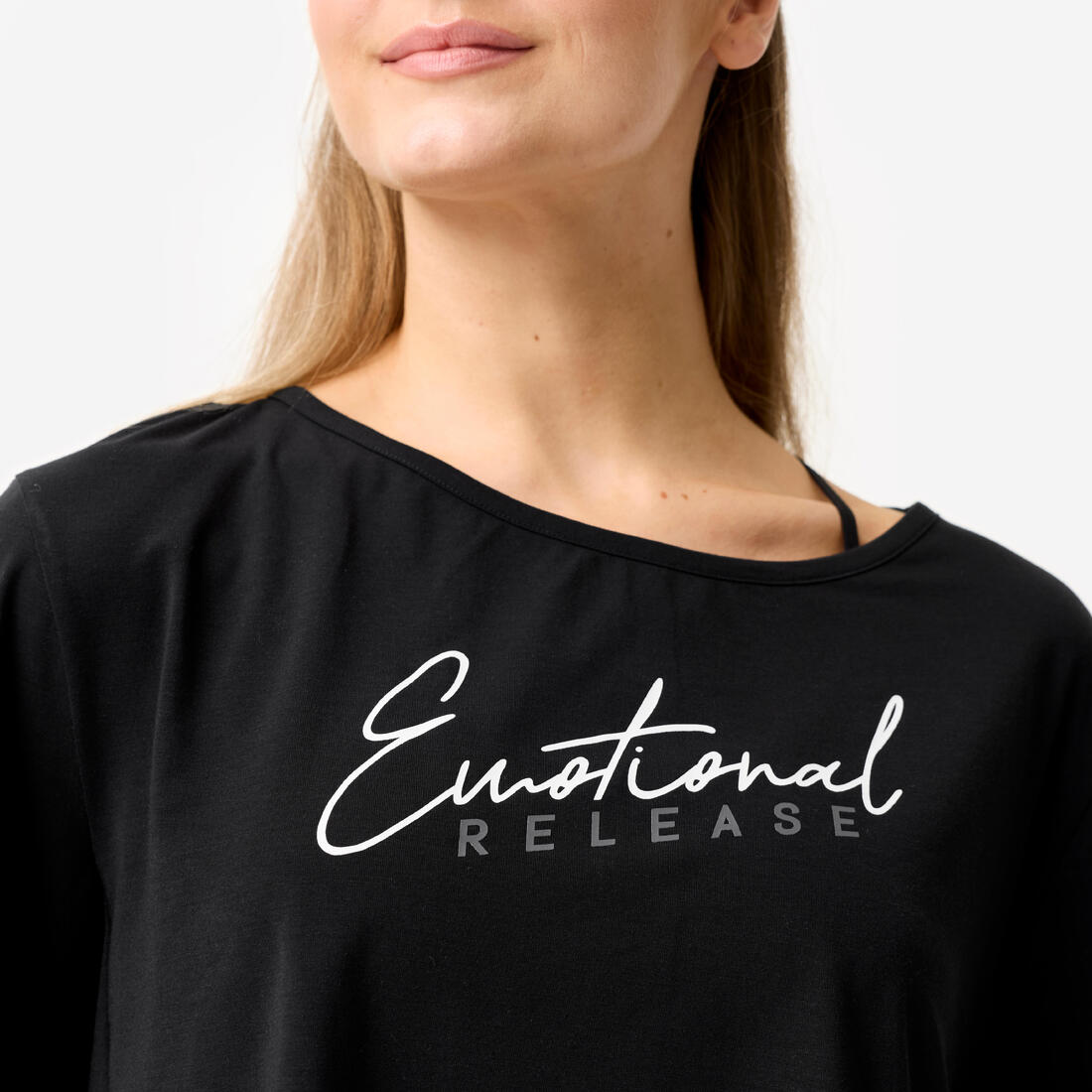 T-shirt danse modern jazz crop femme