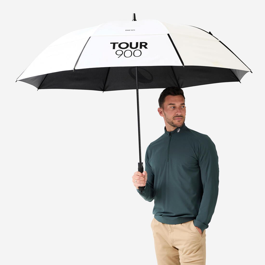 Parapluie de golf 170cm, Tour 900 rouge et