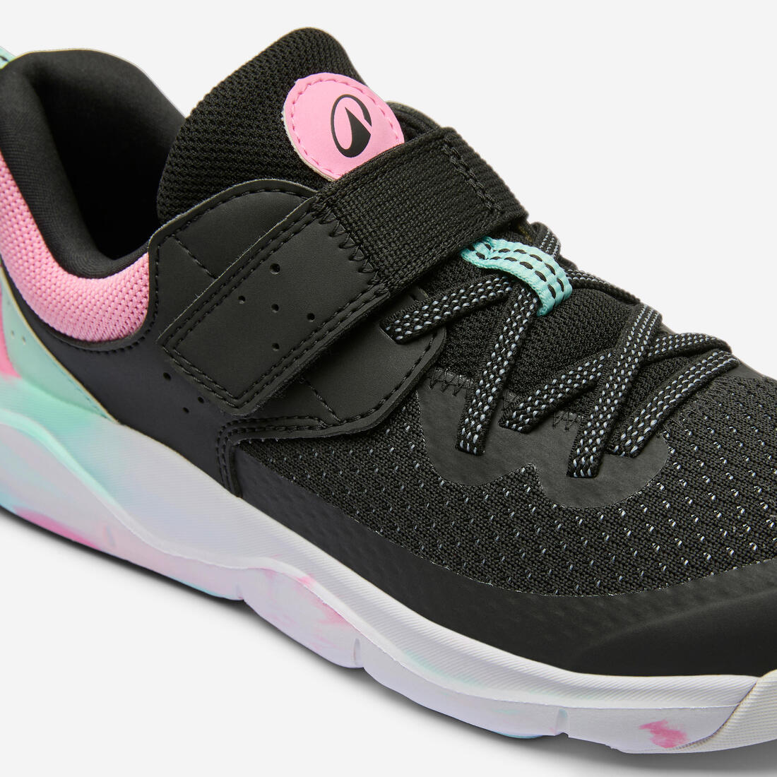 Chaussures de sport à scratch légères enfant, Playful Fast bleu et